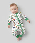 Gerippte Babykleidung mit individuellem Foto - Weich &amp; Skizzenhaft