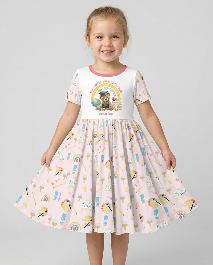 Vorlage Bambus Twirl Kleid