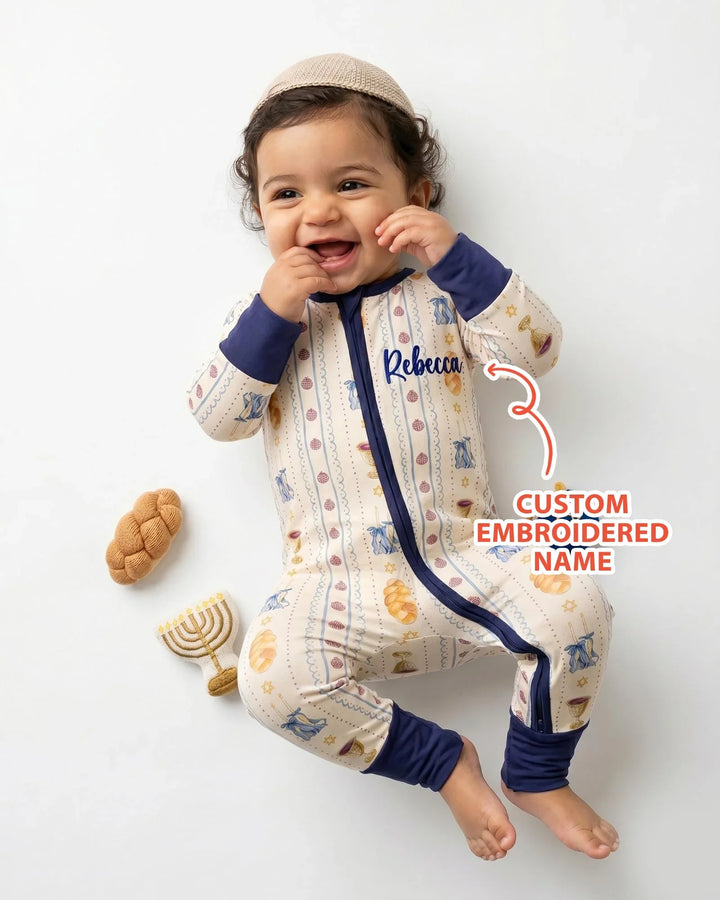 Gerippte Babykleidung mit individuellem Foto - Weich &amp; Skizzenhaft