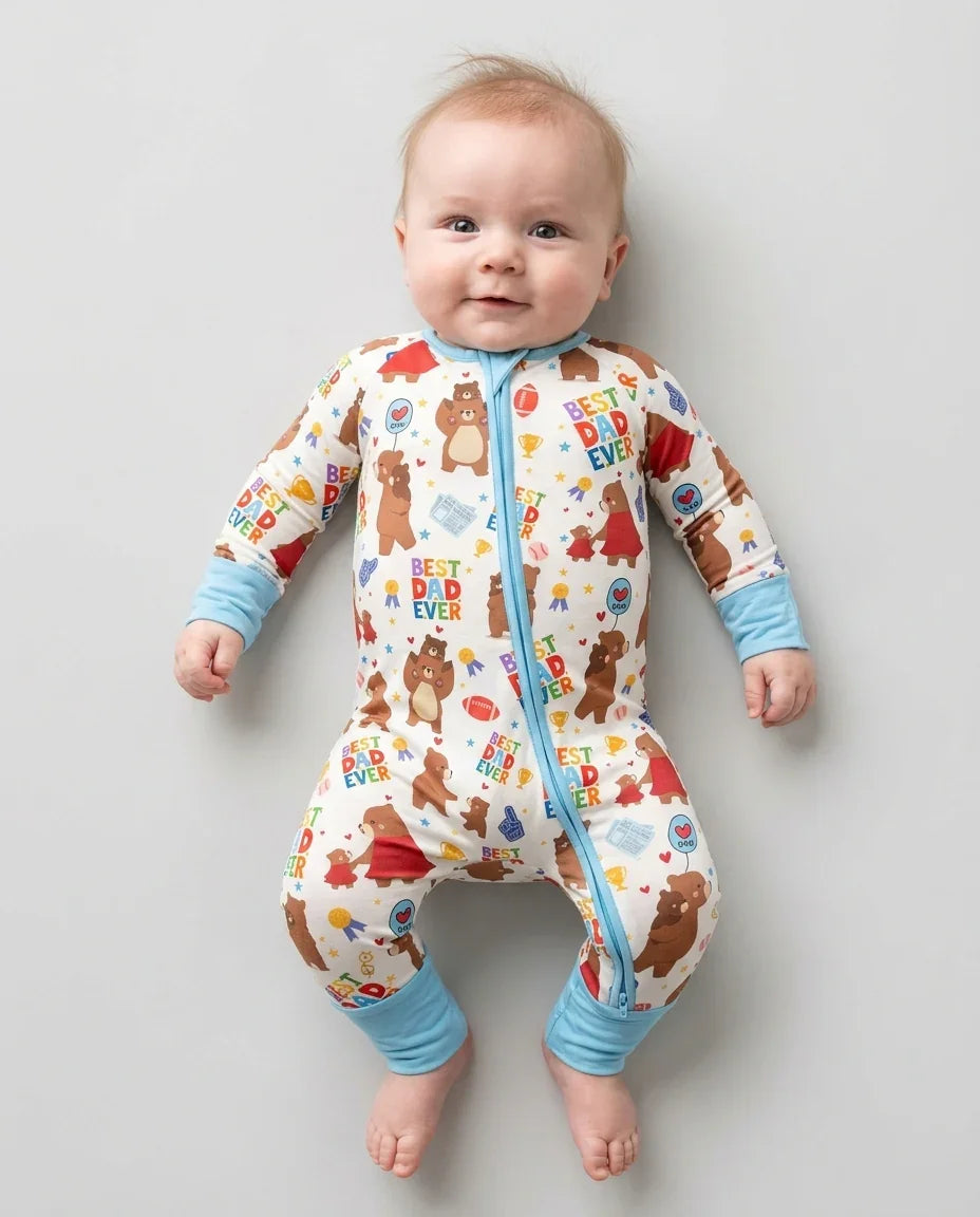 Gerippte Babykleidung mit individuellem Foto - Weich &amp; Skizzenhaft