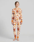 Vorlage Bambus Damen Pyjama Set