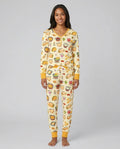 Vorlage Bambus Damen Pyjama Set