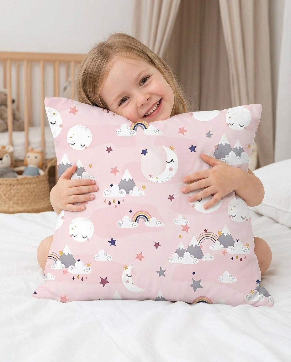 My Grandma Loves Me To The Moon And Back Bamboo Pillow Case