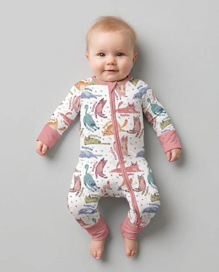 Gerippte Babykleidung mit individuellem Foto - Weich &amp; Skizzenhaft