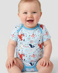 Gerippte Babykleidung mit individuellem Foto - Weich &amp; Skizzenhaft