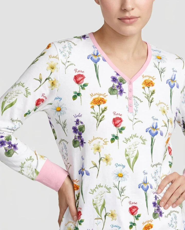 Vorlage Bambus Damen Pyjama Set