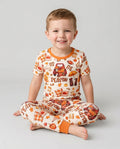 Zweiteiliges, kurzärmliges Pyjama-Set mit Marienkäfern