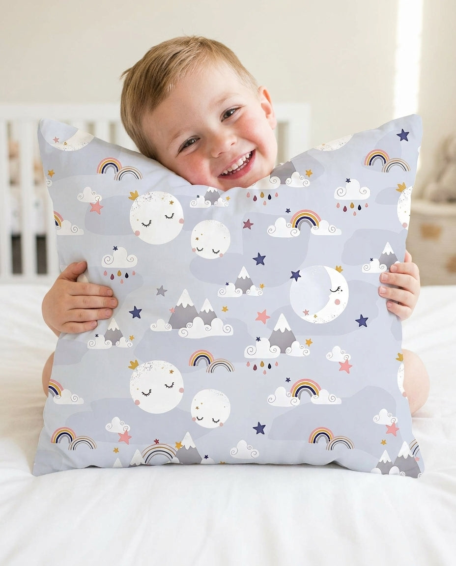 My Grandma Loves Me To The Moon And Back Bamboo Pillow Case