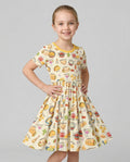 Vorlage Bambus Twirl Kleid