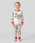 Texas Map Bamboo Two Piece Long Sleeve Pajama Set