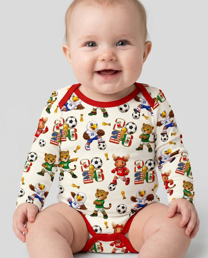 Gerippte Babykleidung mit individuellem Foto - Weich &amp; Skizzenhaft