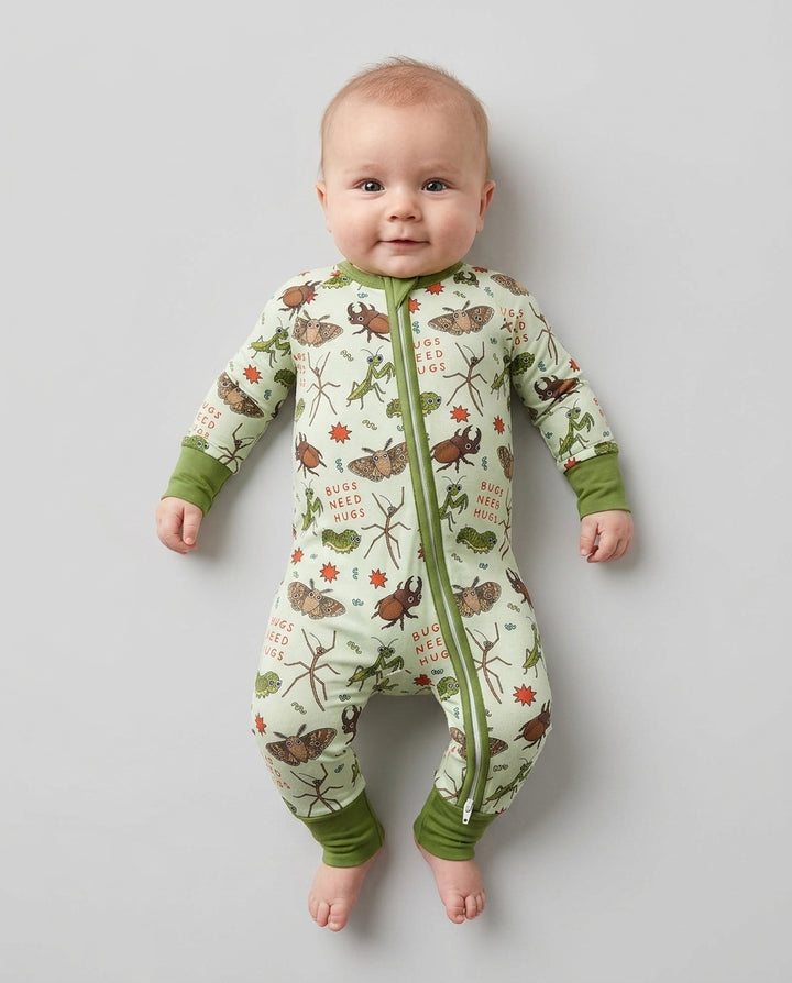 Cute Insect Friends Bamboo Convertible Zippy