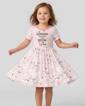 My Grandma Loves Me To The Moon And Back Bamboo Twirl Dress