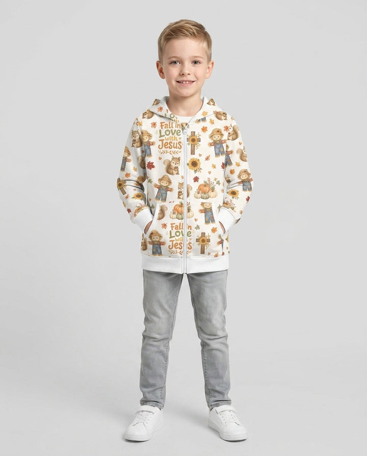 Fall For Jesus Bamboo Zip Hoodie