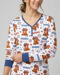 Vorlage Bambus Damen Pyjama Set
