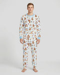 Vorlage Herren-Pyjama-Set