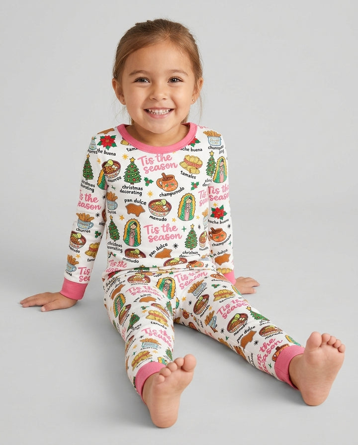 It's Abuelita and Pan Dulce Season Bamboo Two Piece Long Sleeve Pajama Set