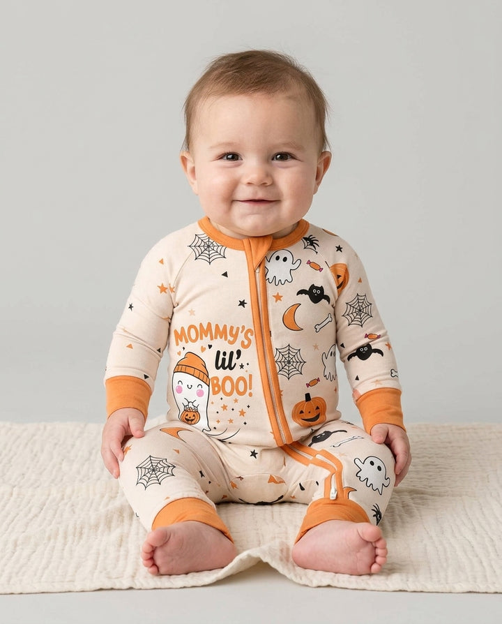 Custom Name Mommy's Lil' Boo Bamboo Convertible Zippy