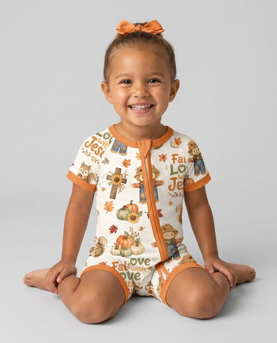 Fall For Jesus Bamboo Shorty Zippy