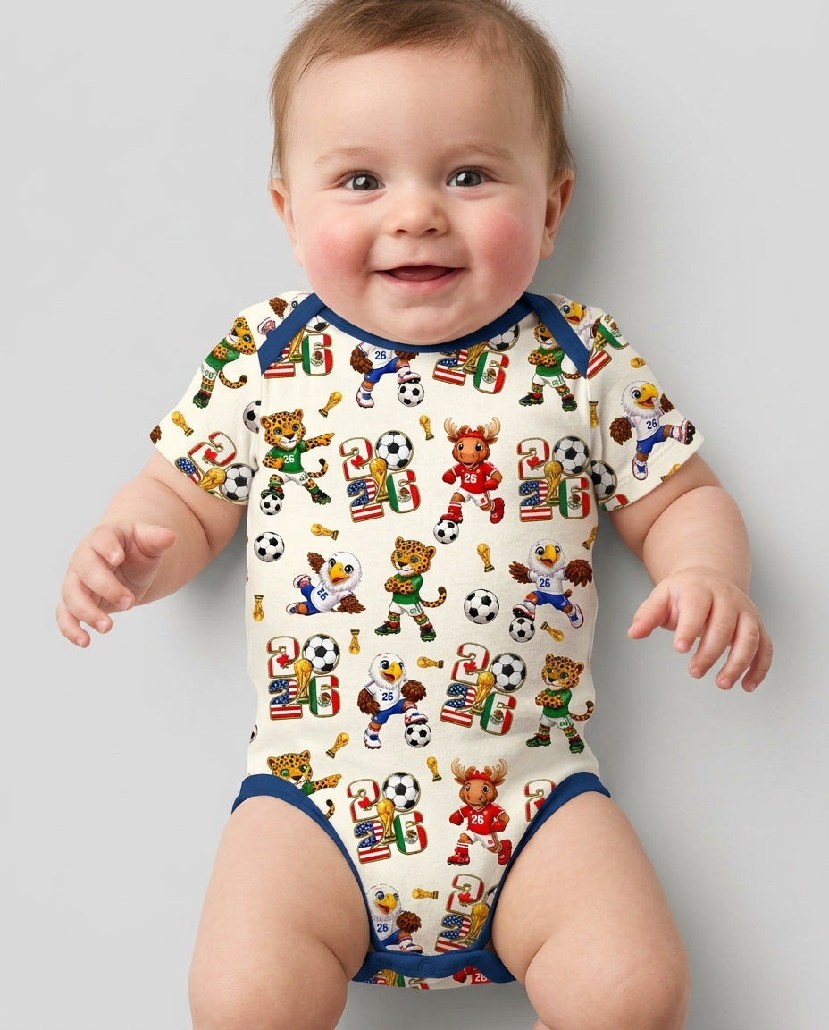 Gerippte Babykleidung mit individuellem Foto - Weich &amp; Skizzenhaft