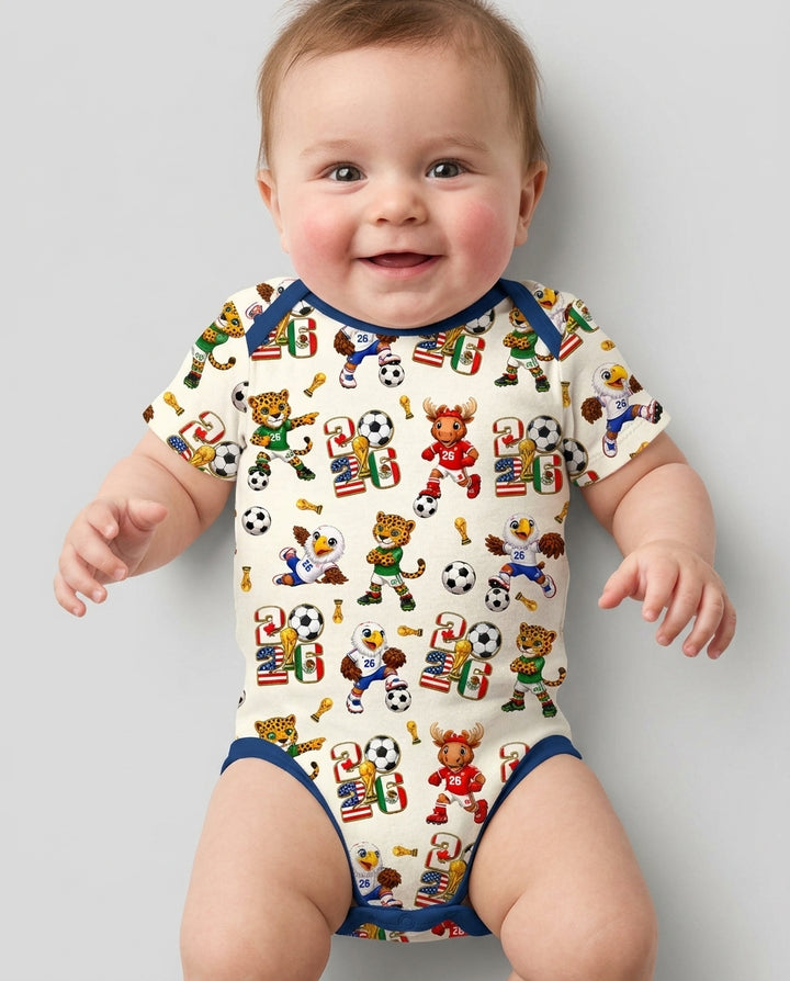 Gerippte Babykleidung mit individuellem Foto - Weich &amp; Skizzenhaft
