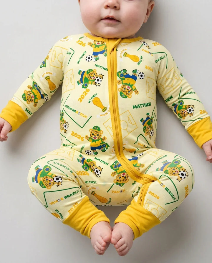 Gerippte Babykleidung mit individuellem Foto - Weich &amp; Skizzenhaft
