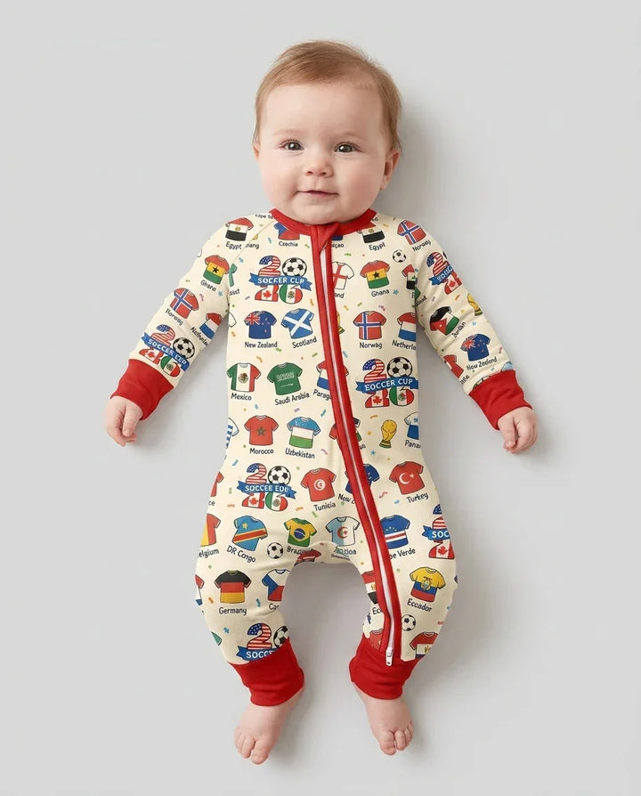 Gerippte Babykleidung mit individuellem Foto - Weich &amp; Skizzenhaft