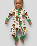 Gerippte Babykleidung mit individuellem Foto - Weich &amp; Skizzenhaft