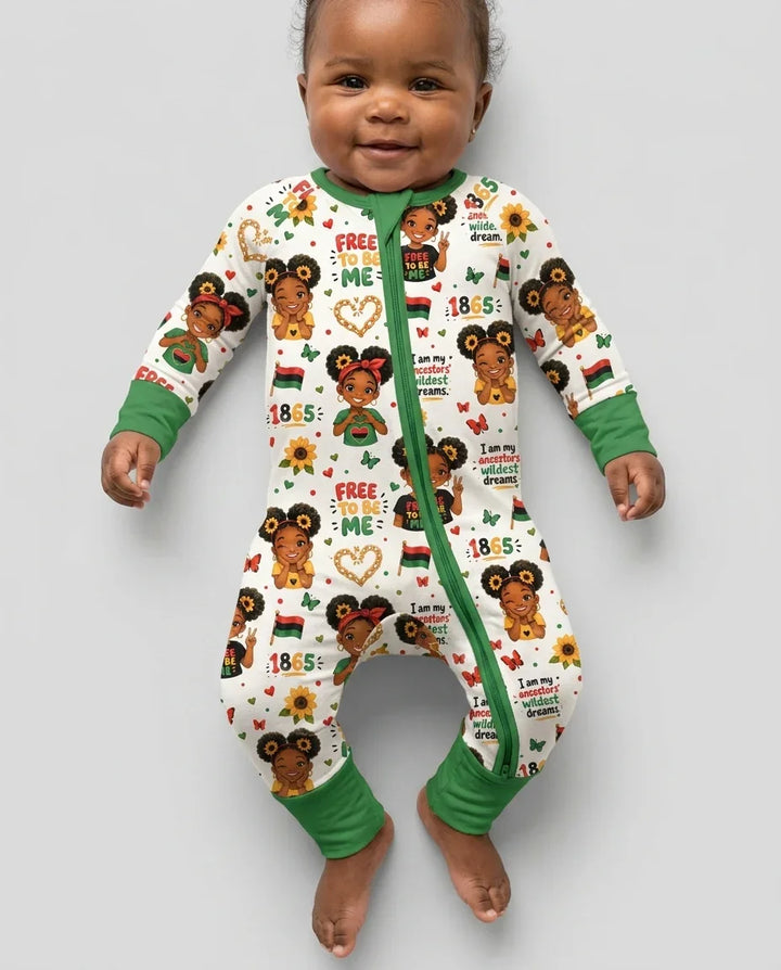 Juneteenth I am My Ancestors' Wildest Dream Bamboo Convertible Zippy