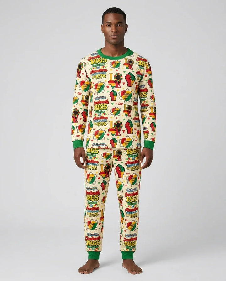 Vorlage Herren-Pyjama-Set