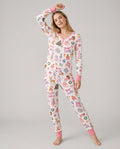 Falala Christmas Bamboo Women Pajama Set