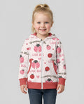 Grandma's Little Love Bug Bamboo Zip Hoodie