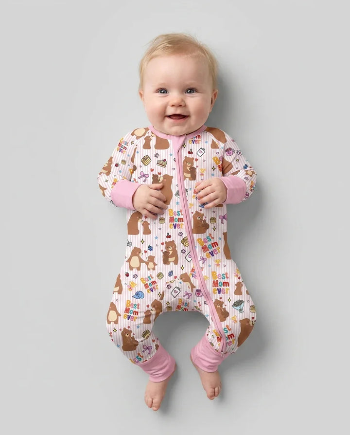 Gerippte Babykleidung mit individuellem Foto - Weich &amp; Skizzenhaft