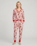 Western Christmas Tis the Season Bamboo Women Pajama Set