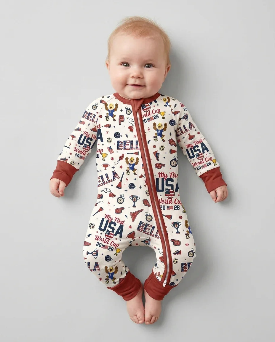 Gerippte Babykleidung mit individuellem Foto - Weich &amp; Skizzenhaft