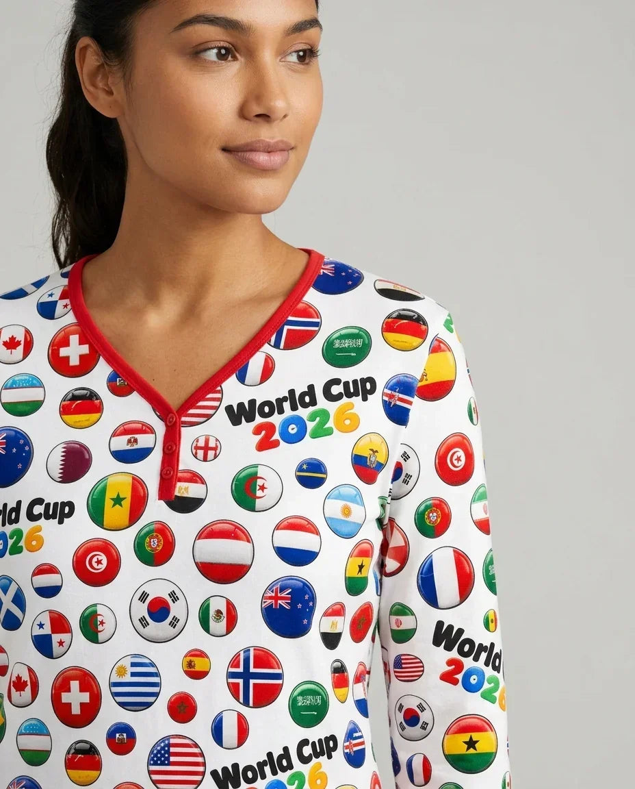 Vorlage Bambus Damen Pyjama Set