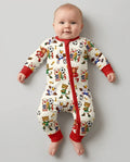 Gerippte Babykleidung mit individuellem Foto - Weich &amp; Skizzenhaft
