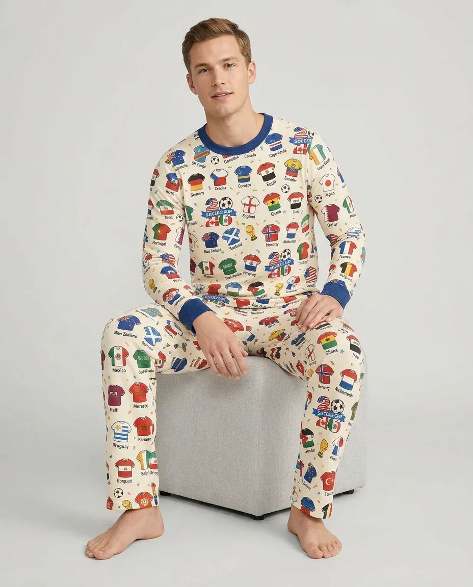 Vorlage Bambus-Pyjama-Set für Herren