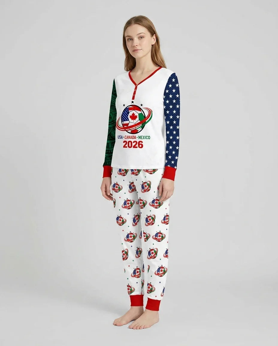 Vorlage Bambus Damen Pyjama Set