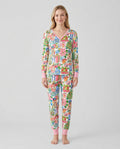 Watercolor Nutcracker Holiday Bamboo Women Pajama Set