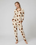 Vorlage Bambus Damen Pyjama Set