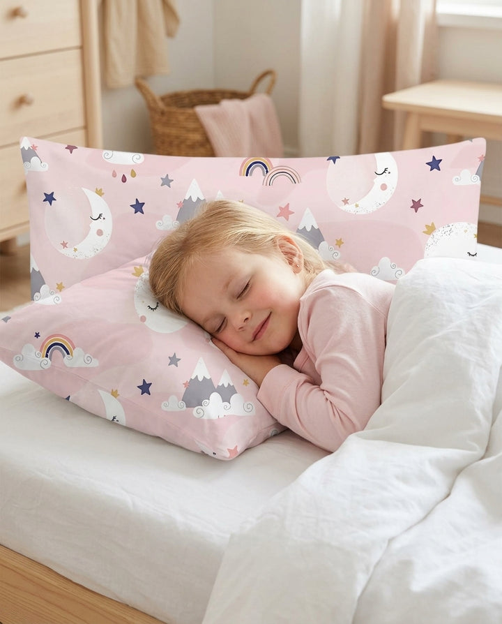 My Grandma Loves Me To The Moon And Back Bamboo Pillow Case