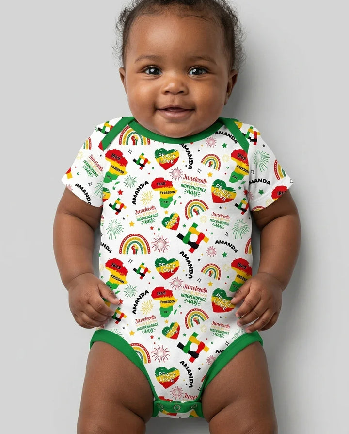 Gerippte Babykleidung mit individuellem Foto - Weich &amp; Skizzenhaft
