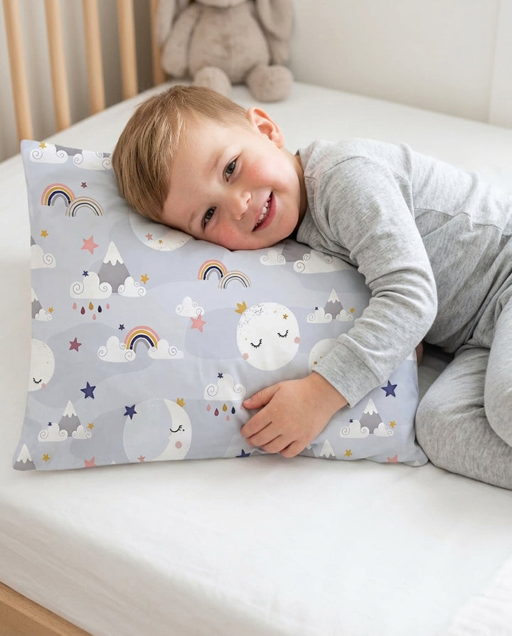 My Grandma Loves Me To The Moon And Back Bamboo Pillow Case