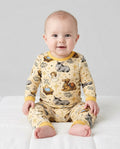 Nativity Christmas Holy Night Bamboo Two Piece Long Sleeve Pajama Set