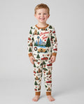 Christmas In Texas Bamboo Two Piece Long Sleeve Pajama Set