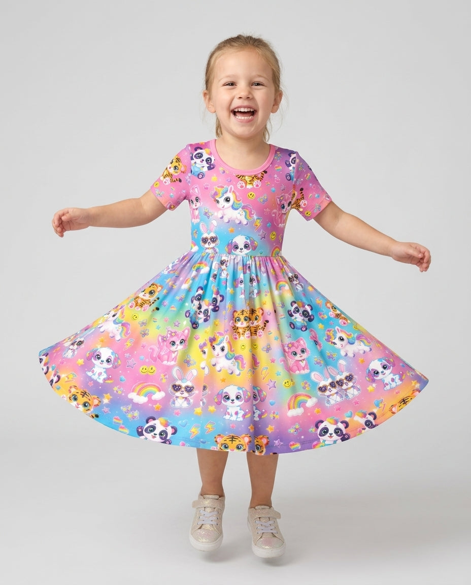 Happy Paws Bamboo Twirl Dress