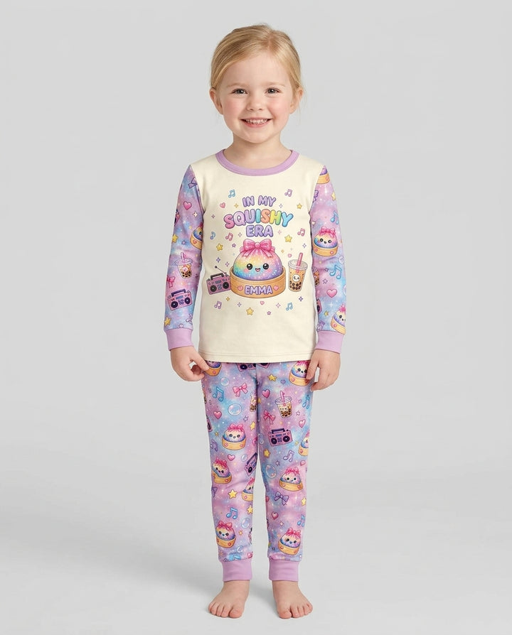 In My Squishy Era Baby Bamboo Two Piece Long Sleeve Pajama Set