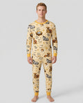 Nativity Christmas Holy Night Bamboo Men's Pajama Set