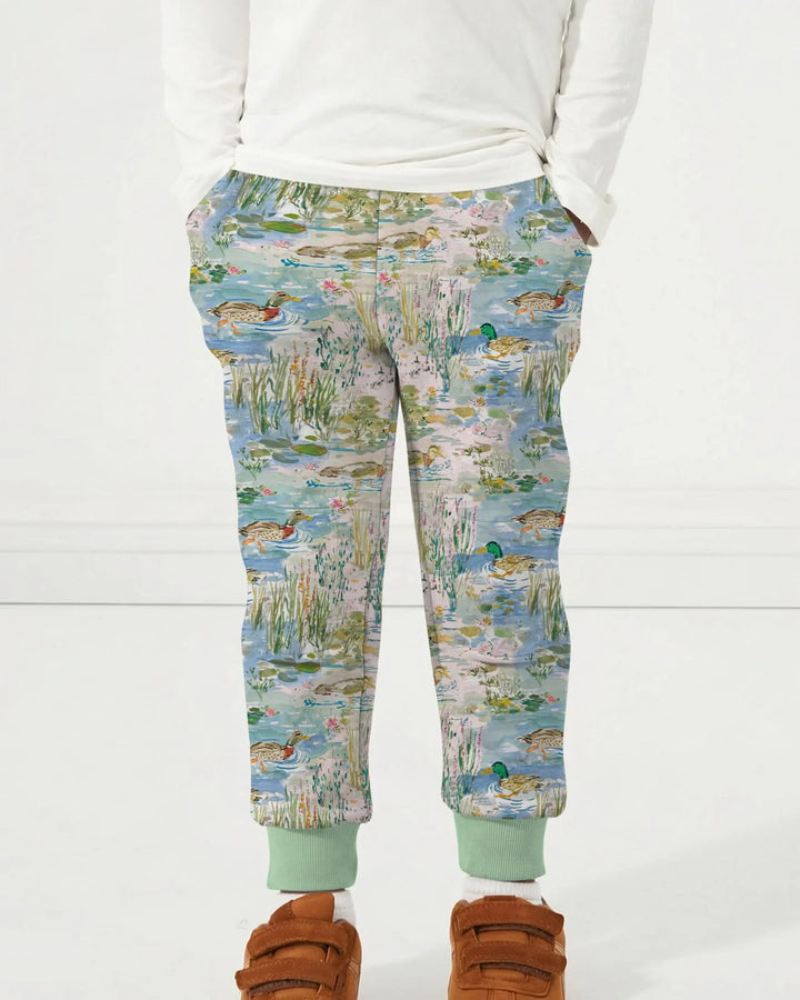 Aquarell Stockente Bambus Jogger